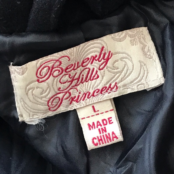 BEVERLY HILLS PRINCESS GIRLS COAT SIZE LARGE - Picture 6 of 6